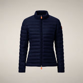Women's Puffer Jacket Carly in Navy Blue - Preview FW26 Woman | Save The Duck