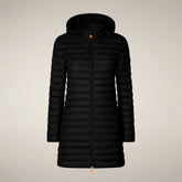 Damen-Steppmantel Bryanna in Schwarz - Damen Animal Free Steppjacken | Save The Duck