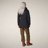 Damen-Steppmantel Rachel in Ebenholzgrau - Collection Icon | Save The Duck