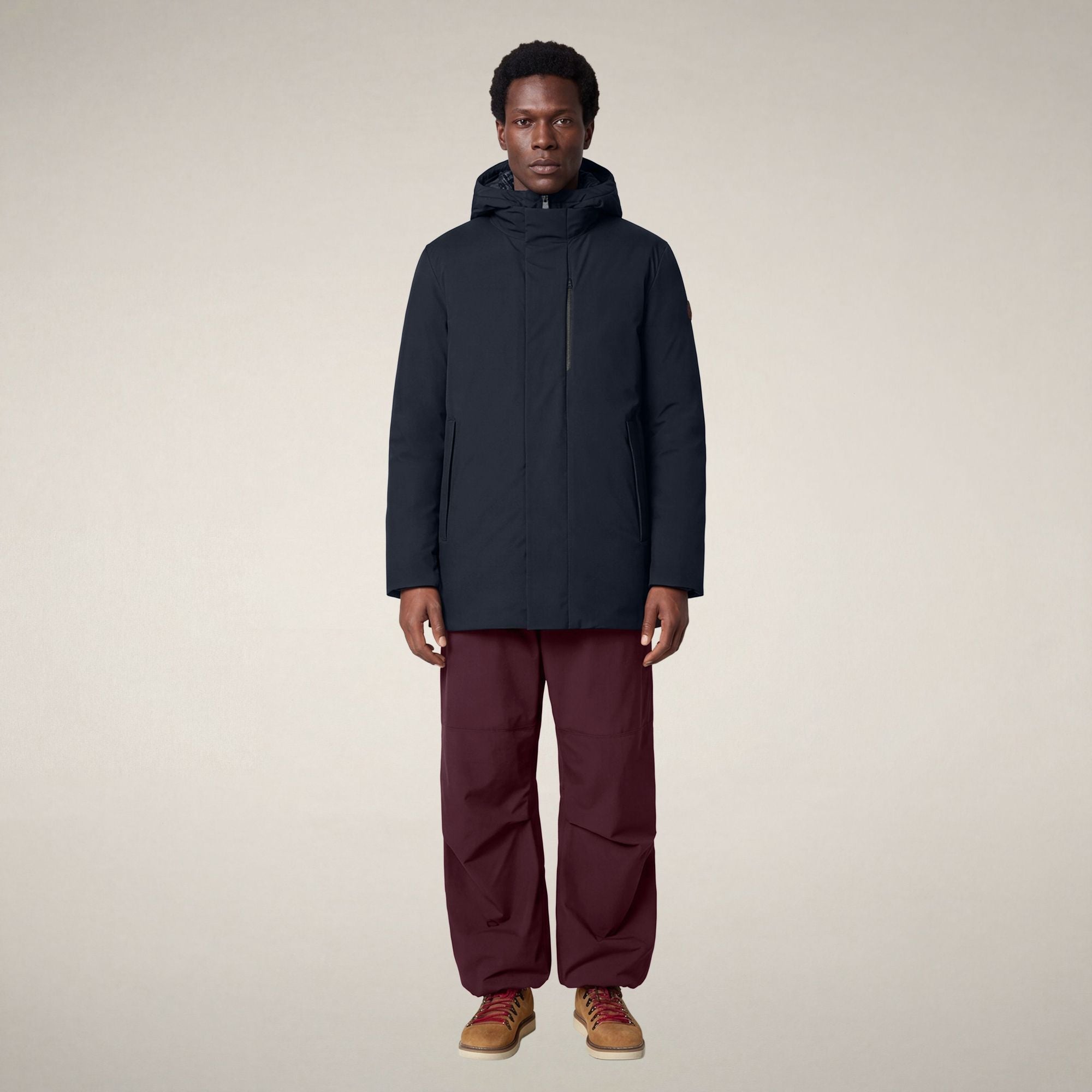 Men's Padded Jacket Sesle in Blue Black