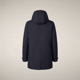 Cappotto uomo Sid blu nero | Save The Duck