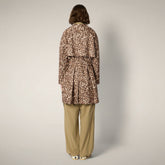Women's Raincoat Tecla with leopard print - Woman | Save The Duck