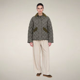 Damen-Steppjacke Jodie in Anthrazitgrau - FW26 Woman | Save The Duck
