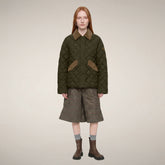 Piumino donna Jodie grigio canna di fucile | Save The Duck