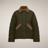 Piumino donna Jodie grigio canna di fucile | Save The Duck