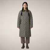 Damen-Steppmantel Sadie in Anthrazitgrau - FW26 Woman | Save The Duck