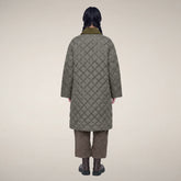 Damen-Steppmantel Sadie in Anthrazitgrau - FW26 Woman | Save The Duck