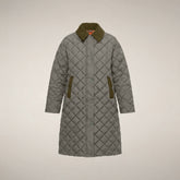 Damen-Steppmantel Sadie in Anthrazitgrau - FW26 Woman | Save The Duck