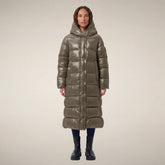 Damen-Steppmantel Saskia in Anthrazitgrau - FW26 Woman | Save The Duck