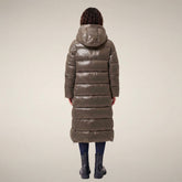 Damen-Steppmantel Saskia in Anthrazitgrau - FW26 Woman | Save The Duck