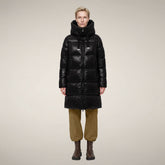 Women's Puffer Coat Isabel in Black - FW26 Woman | Save The Duck