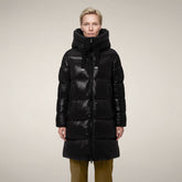 Women's Puffer Coat Isabel in Black | Save The Duck