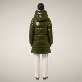 Isabel in Pine Green-50023 | Save The Duck