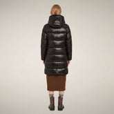 Ines in Brown Black-40009 | Save The Duck