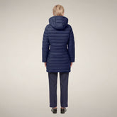 Women's Puffer Jacket Carol in Navy Blue - Preview FW26 Woman | Save The Duck
