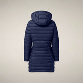 Women's Puffer Jacket Carol in Navy Blue - Preview FW26 Woman | Save The Duck