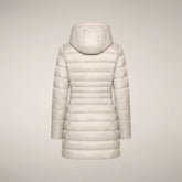 Damen-Steppmantel Reese in Rainy Beige | Save The Duck