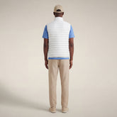 Herren-Steppweste Adam in Weiss - New in Man SS26 | Save The Duck