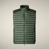 Gilet imbottito uomo Cleon verde timo - Uomo | Save The Duck