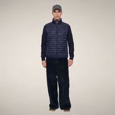 Herren-Steppweste Vince in Marineblau | Save The Duck