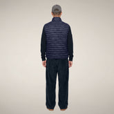 Herren-Steppweste Vince in Marineblau | Save The Duck