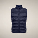 Herren-Steppweste Vince in Marineblau | Save The Duck