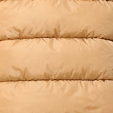 Gilet imbottito donna Cassandra in pelliccia marrone terra | Save The Duck