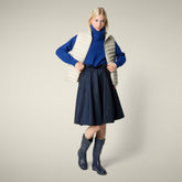 Gilet imbottito donna Charlotte Beige chiaro - Icons Donna | Save The Duck