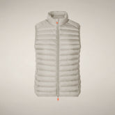 Damen steppweste charlotte in Hellbeige - Damenwesten | Save The Duck