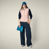 Gilet IMBOTTITO donna Charlotte Rosa antico - Donna | Save The Duck