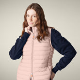 Gilet IMBOTTITO donna Charlotte Rosa antico - Donna | Save The Duck