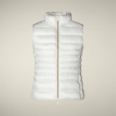 Gilet imbottito donna Lynn bianco panna - Icons Donna | Save The Duck