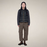 Damen-Steppweste Lynn in Blau-Schwarz - Collection Icon | Save The Duck