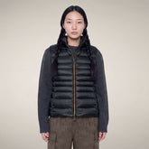 Damen-Steppweste Lynn in Blau-Schwarz | Save The Duck