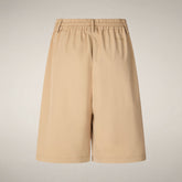 Short Lysandra beige stardust pour femme - ASAP - Smartleisure Woman - ASAP | Save The Duck