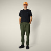 Pantaloni uomo Michael verde bosco - Smartleisure Clothing | Save The Duck