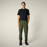 Pantaloni uomo Michael verde bosco - Smartleisure Clothing | Save The Duck