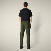 Pantaloni uomo Michael verde bosco - Smartleisure Clothing | Save The Duck
