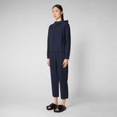 Woman's sweatshirt Pear in navy blue | Save The Duck