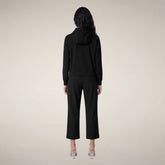 Women's Hoodie Pear in Black - Fyi - Smartleisure Clothing | Save The Duck