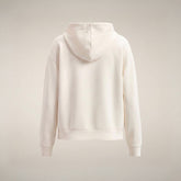 Women's Zip-Up Hoodie Kiku in Cloud White - Beyond Outerwear Woman FW26 | Save The Duck