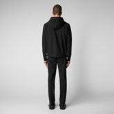 Man's jacket Luiz in black - Men's Jackets | Save The Duck