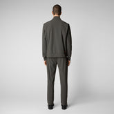 Man's sweatshirt Tulio gris fumé pour homme - Man's shirts & Sweat-shirts | Save The Duck