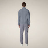 Felpa uomo Tulio grigio pioggia - FYI - Giacche Uomo | Save The Duck