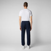 Man's trousers Quilo in navy blue - Man's Trousers | Save The Duck
