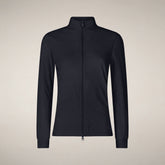 Women's Jacket Pella in Blue black - Women's Jackets | Save The Duck