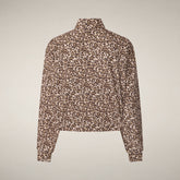 Women's Bomber Jacket Alana with leopard print - Fyi - Smartleisure Clothing | Save The Duck