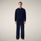 Felpa uomo Hinoki blu navy | Save The Duck