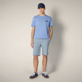 Shorts uomo Aloys grigio pioggia - FYI - Smartleisure Clothing | Save The Duck