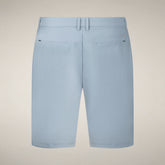 Shorts uomo Aloys grigio pioggia - FYI - Smartleisure Clothing | Save The Duck